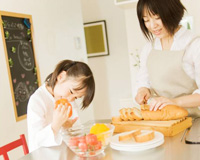 料理が楽しくできるようなキッチン